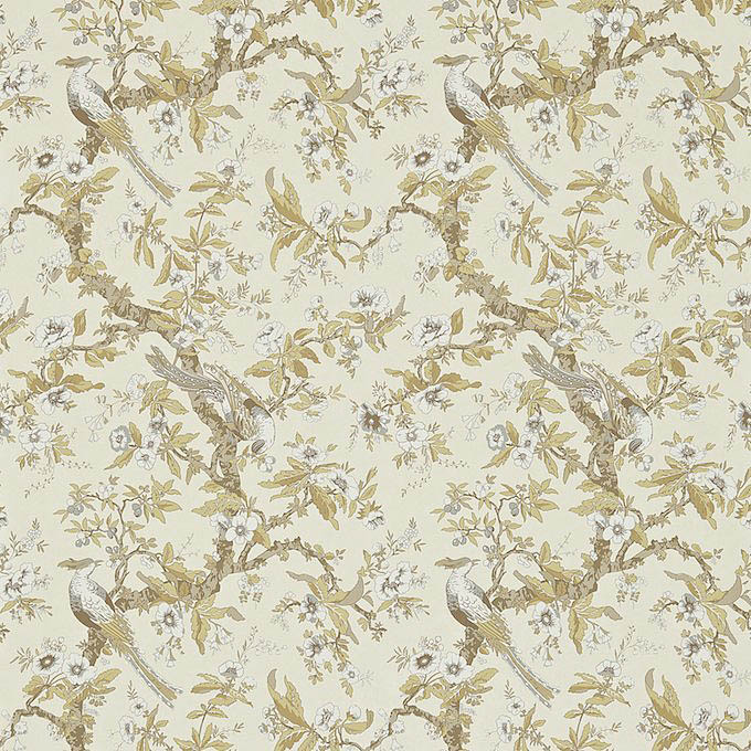 Обои Zoffany Woodville Papers Chintz Gold 311327